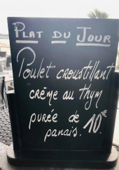 Menu Le Riva - Exemple de plat du jour