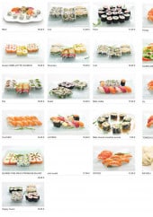 Menu Maki shop - Le cali, la fleur, le friday,...