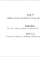 Menu Pizzeria Masaniello - les calzoni