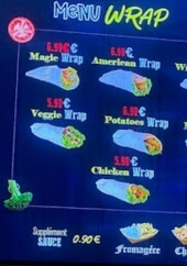 Menu CFC - Les menus wraps