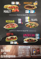 Menu Delice De Gradignan - kebab