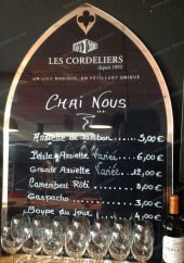Menu Chai Nous - Camembert...