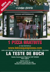 Menu Le Kiosque à Pizzas - Carte et menu Le Kiosque à Pizzas La Teste de Buch