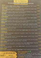 Menu Retro Pizz - Les pizzas et salades