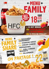 Menu Hfc - Les menus family et menus family share