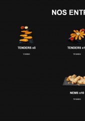 Menu Krousty Sabaïdi - Les entrées