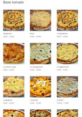 Menu Bonn'Pizza - Les pizzas base tomate