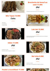 Menu O'dalya - Les plats