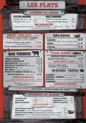 Menu Le Comptoir - Les plats 