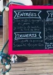 Menu La Roulotte - Exemple de menu