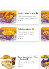 Menu Enjoy Tacos - Les formules et bowl&#039;s