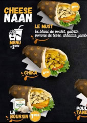 Menu Must Naan - Cheese naan