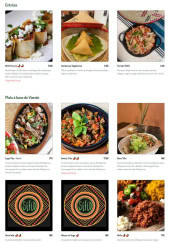 Menu Sefed - Les entrées et plats à base de viande