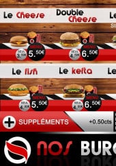 Menu The Firm - Les burgers et menu enfant