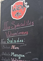 Menu Wok etc. - Exemple de menu