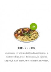 Menu L'Endroit - Plats du jour