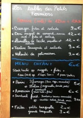 Menu Les Petits Fermiers - Les menus 