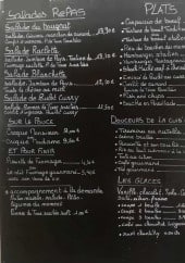 Menu Lacuis'inn - Les salades repas, les plats ...