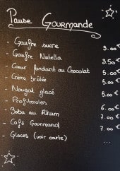 Menu Le commerce - La pause gourmande