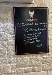 Menu L’Expérience - Exemple de menus