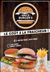 Menu Brice Burger's - Carte et menu Brice Burger&#039;s Pignan