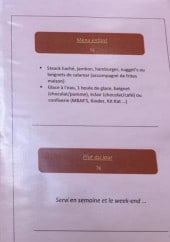 Menu O'Papa Chico - Menus