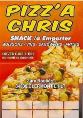 Menu Pizza Chris - Carte et menu Pizza Chris Clermont l'Herault