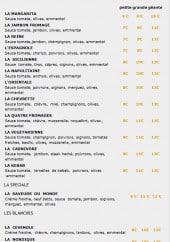 Menu Saveurs du Monde - les pizzas