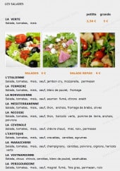 Menu Saveurs du Monde - les salades