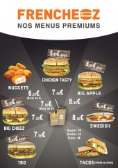 Menu Frencheez - Carte et menu Frencheez Rennes
