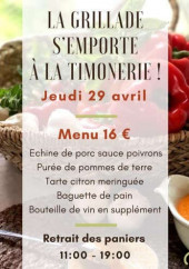 Menu La Timonerie - Exemple de menu