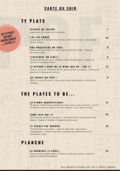 Menu Pof - Les plats et planches