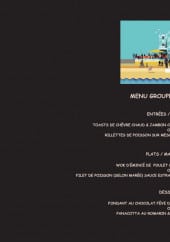 Menu Les Charmettes - Menu groupe 18€