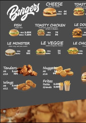 Menu Tandoori Food - Les burgers, sandwichs et menus enfant