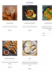 Menu By Thaï - Les entrées