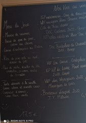 Menu BU - Bistro Urbain - Exemple de menu