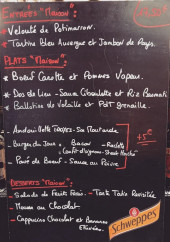 Menu L'Amméoz - Exemple de menu