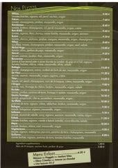 Menu L'Origan - Les pizzas et menu enfant