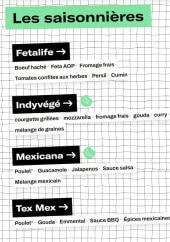 Menu Waffle Factory - Les saisonnières