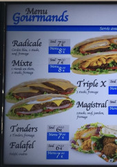 Menu Express Kebab - Les sandwichs