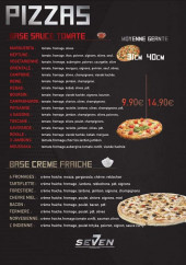 Menu Seven - Pizzas