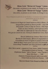 Menu L'Ardoise - Menus, entrées, plats,...