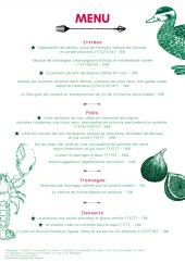 Menu Nemrod - La carte