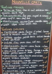 Menu Le temps d'une tartine - Les tartines