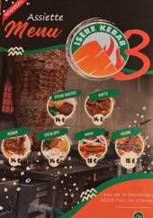 Menu Isère Kebab 3 - Les assiettes