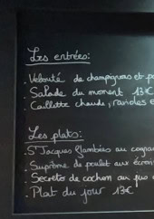 Menu L' Adylou - Exemple de menu