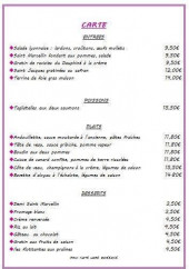 Menu Saveurs et Saisons - Les entrées, plats, ...