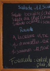 Menu Rest'O Café - La carte