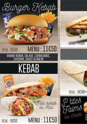 Menu Grill Diner's - Les sandwichs et rolls
