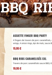 Menu Buffalo Grill Lons Le Saunier - Les BBQ ribs et Co